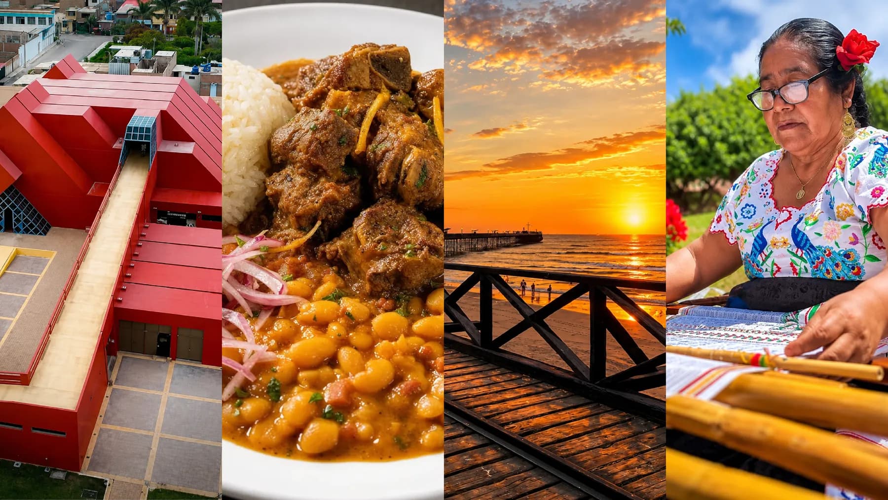 Museums, beaches, food and crafts of Lambayeque